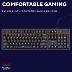GXTrust Tastatur|Gaming Tastatur|GXT 863 Mekanisk tastatur