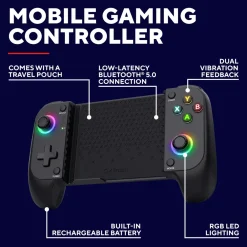GXTrust Skjermbeskytter Og Deksel|Gamingskjermer|GXT 735 Mylox trådløs mobil håndkontroller