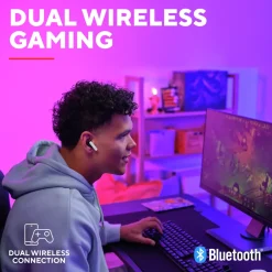 GXTrust Gaming Hodetelefoner|Hodetelefoner Og Hodesett|GXT 409 Oxxie trådløse gaminghodetelefoner