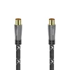 Hama Kabler Til Tv|Antennekabel med quad-skjerming 120 dB 3 m
