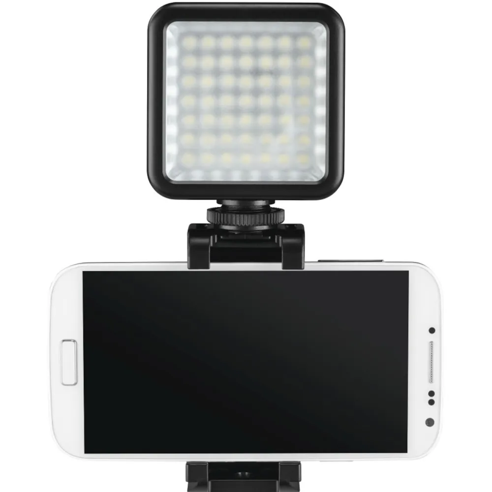 Hama Foto Og Video|Skjermbeskytter Og Deksel|49 BD LED-belysning for mobil og kamera