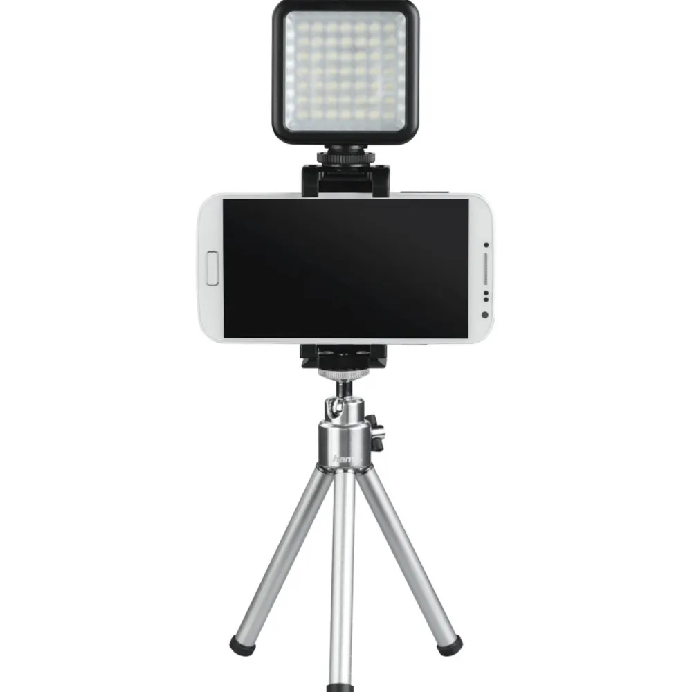 Hama Foto Og Video|Skjermbeskytter Og Deksel|49 BD LED-belysning for mobil og kamera