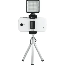 Hama Foto Og Video|Skjermbeskytter Og Deksel|49 BD LED-belysning for mobil og kamera
