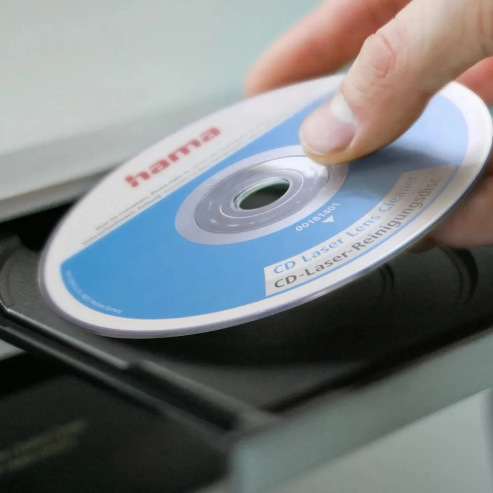 Hama Rengjøring|Musikkspiller Og Radio|CD Laser Lens Cleaner rengjøringsskive