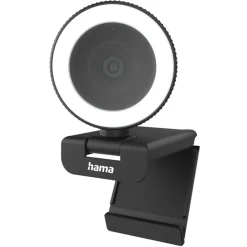 Hama Hjemmekontor|Webkameraer|C-800 Pro QHD Ring Light Webkamera