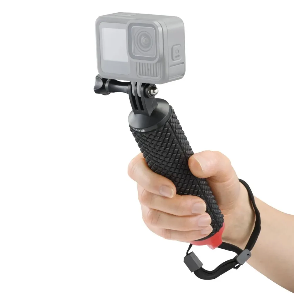 Hama Foto Og Video|Flytegrep 2in1 for actionkamera Svart
