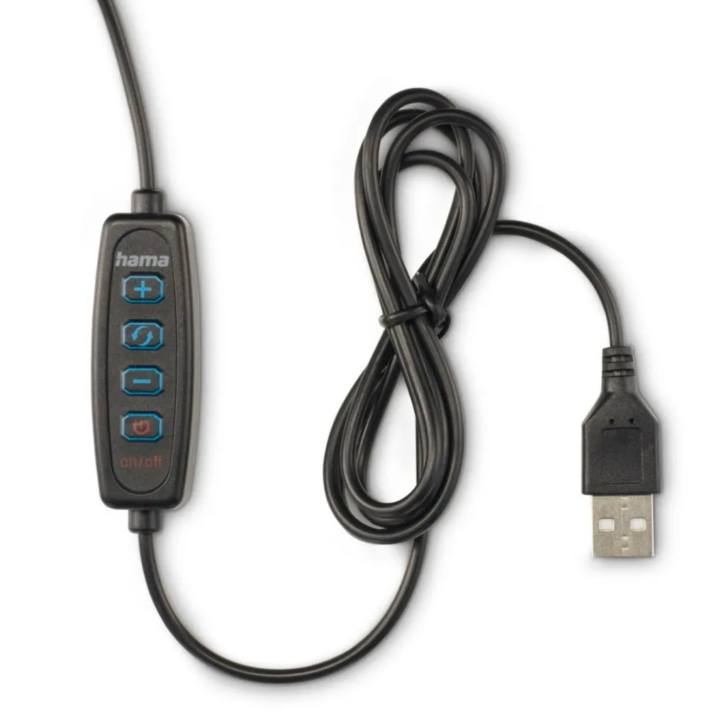 Hama Foto Og Video|Mini-fotostudio ToGo med LED-ringlys