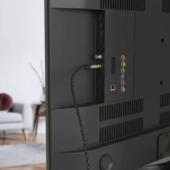 Hama Kabler Til Tv|Tv Og Tilbehør|SAT-antennekabel med F-kontakt 120 dB 3 m