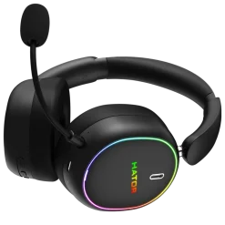Hator Gaming Hodetelefoner|Phoenix 2 Wireless trådløst gamingheadset med RGB