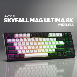 Hator Tastatur|Gaming Tastatur|Skyfall 80 MAG Ultima 8K trådløst gamingtastatur