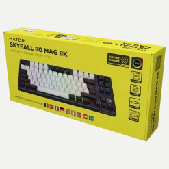 Hator Tastatur|Gaming Tastatur|Skyfall 80 MAG Ultima 8K trådløst gamingtastatur
