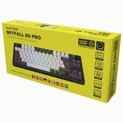 Hator Tastatur|Gaming Tastatur|Skyfall 80 PRO trådløst gamingtastatur