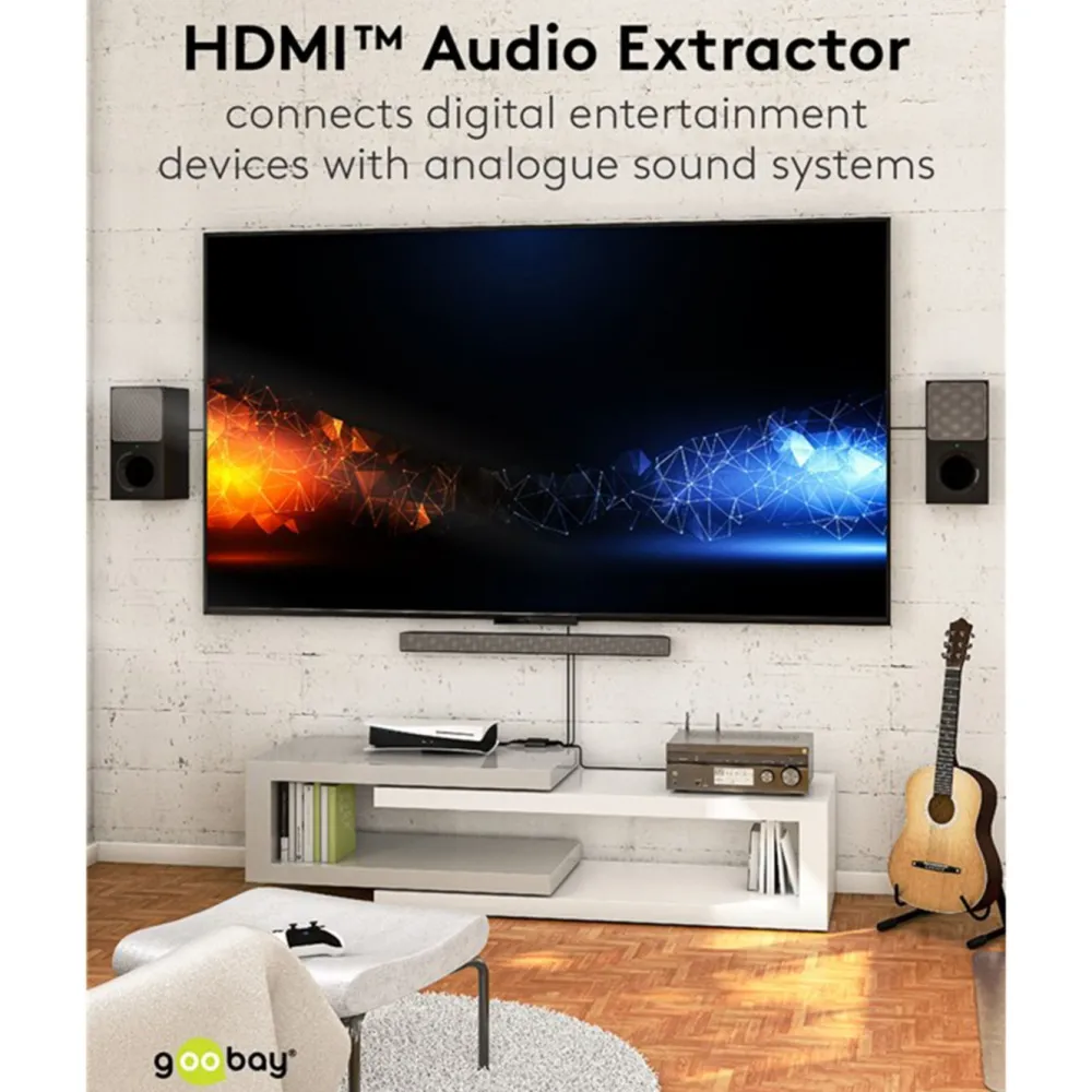 Kjell Lagring|Tegnebrett|HDMI-extractor