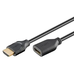 Kjell Hdmi|Kabler Og Adaptere|HDMI™-forlengelseskabel 4K/60 Hz 1 m