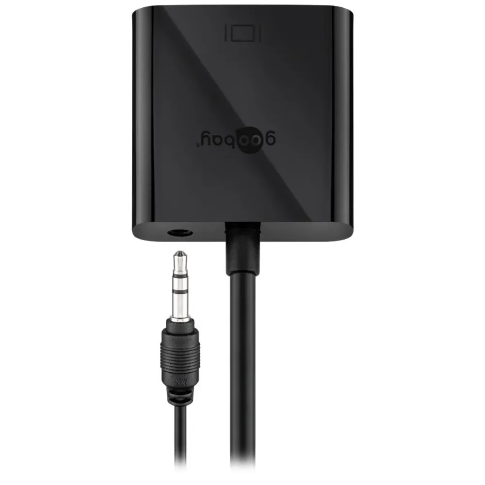 Kjell Hdmi|Kabler Og Adaptere|HDMI til VGA-adapter med lyd