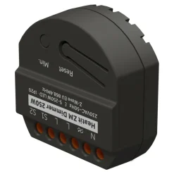 Heatit Fjernstrømbryter|ZM Z-wave Dimmer 250 W