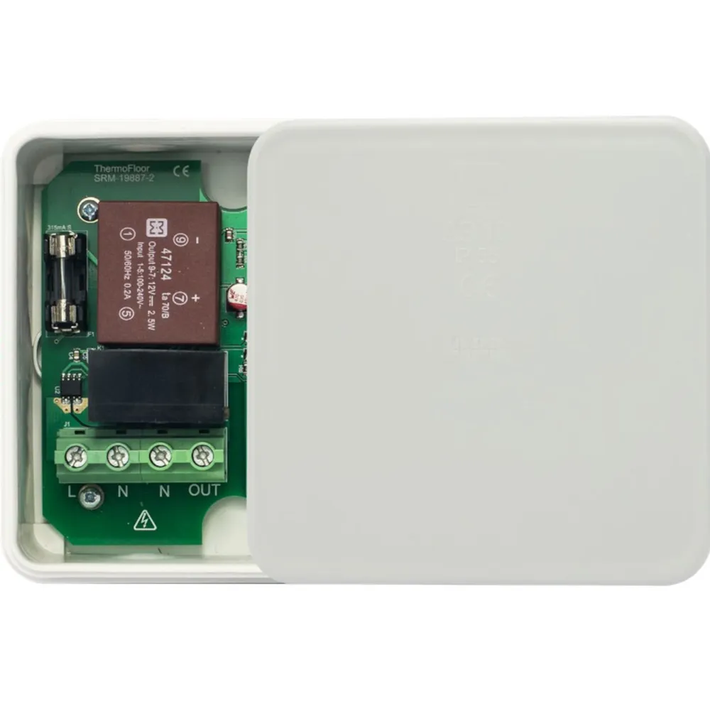 Heatit Fjernstrømbryter|Z-Relay Z-Wave-rele 25 A