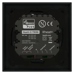 Heatit Smarte Sensorer|Z-TRM6 Termostat med Z-wave