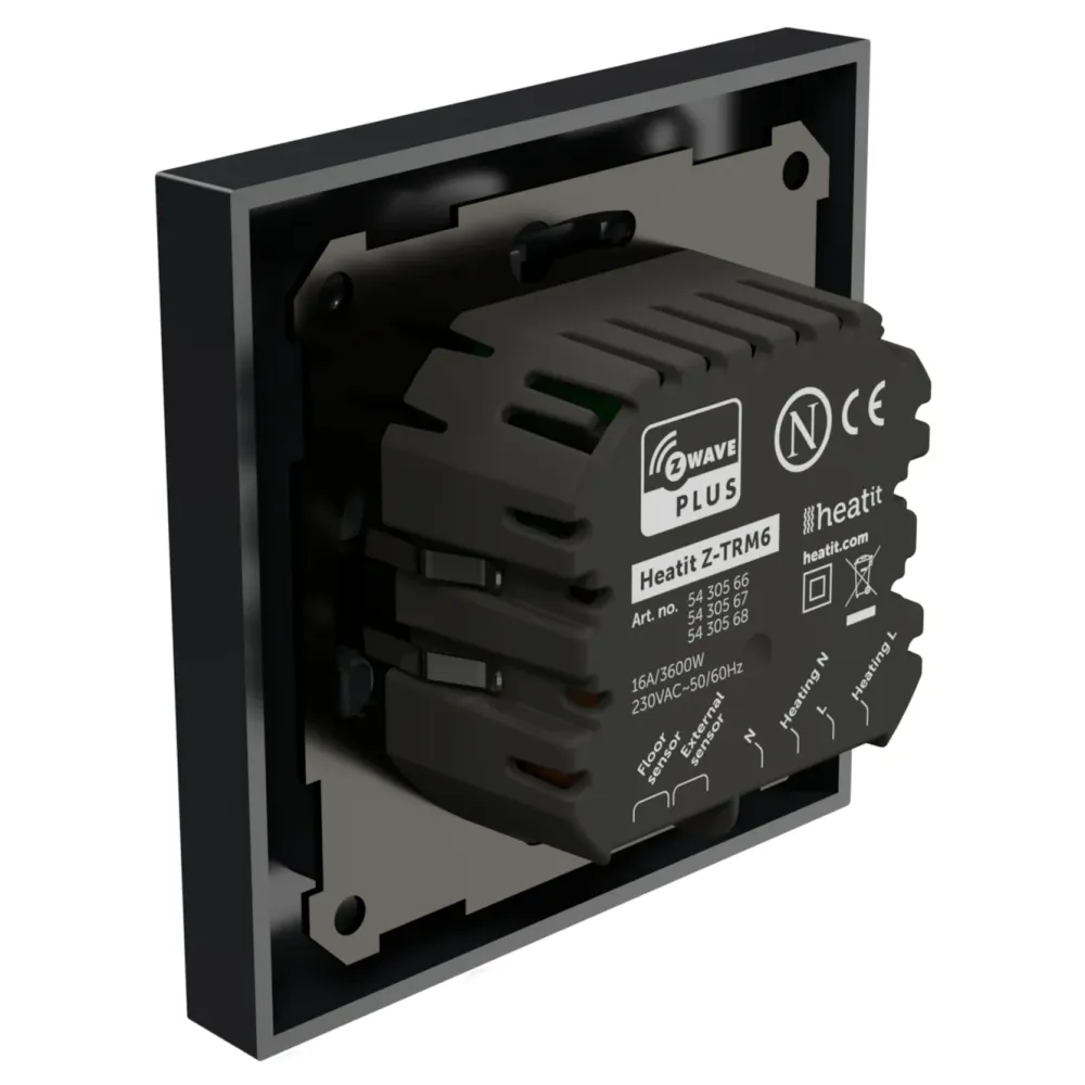 Heatit Smarte Sensorer|Z-TRM6 Termostat med Z-wave