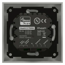 Heatit Smarte Sensorer|Z-TRM6 Termostat med Z-wave