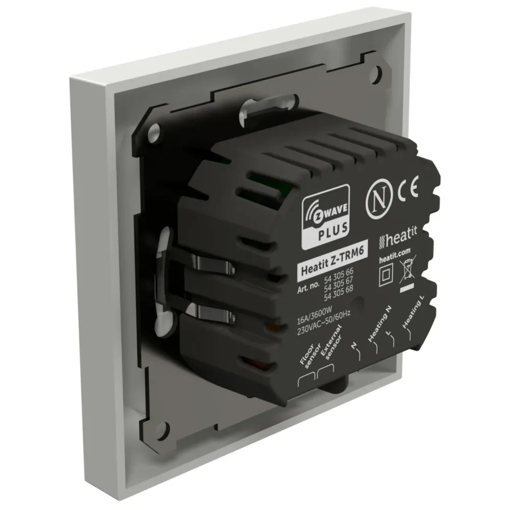 Heatit Smarte Sensorer|Z-TRM6 Termostat med Z-wave