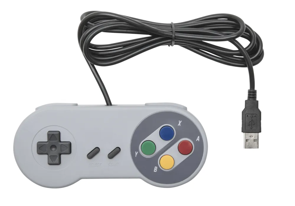 Kjell Skjermbeskytter Og Deksel|Gamingskjermer|Håndkontroller med USB-tilkobling SNES