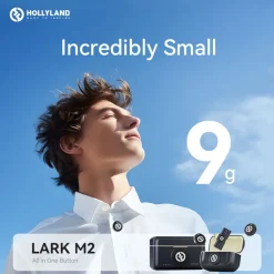 Hollyland Mikrofoner|Lark M2 Combo Trådløst mikrofonsystem