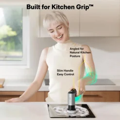HOTO Rengjøring|Robotstøvsuger|Grip oppladbar rengjøringsbørste
