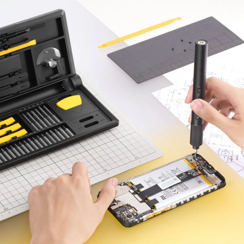 HOTO Verktøy|Precision Screwdriver Kit Pro elektrisk skrutrekkersett 48 deler