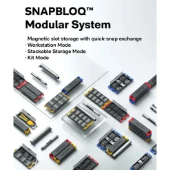 HOTO Verktøy|SNAPBLOQ D-A03 elektrisk miniborsett