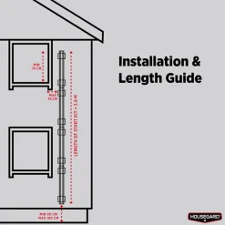 Housegard Brannvern|Brannstige 3,9 m