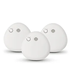 Housegard Alarmsystemer|Skimmingsbeskyttelse|Pebble røykvarsler 3-pakk
