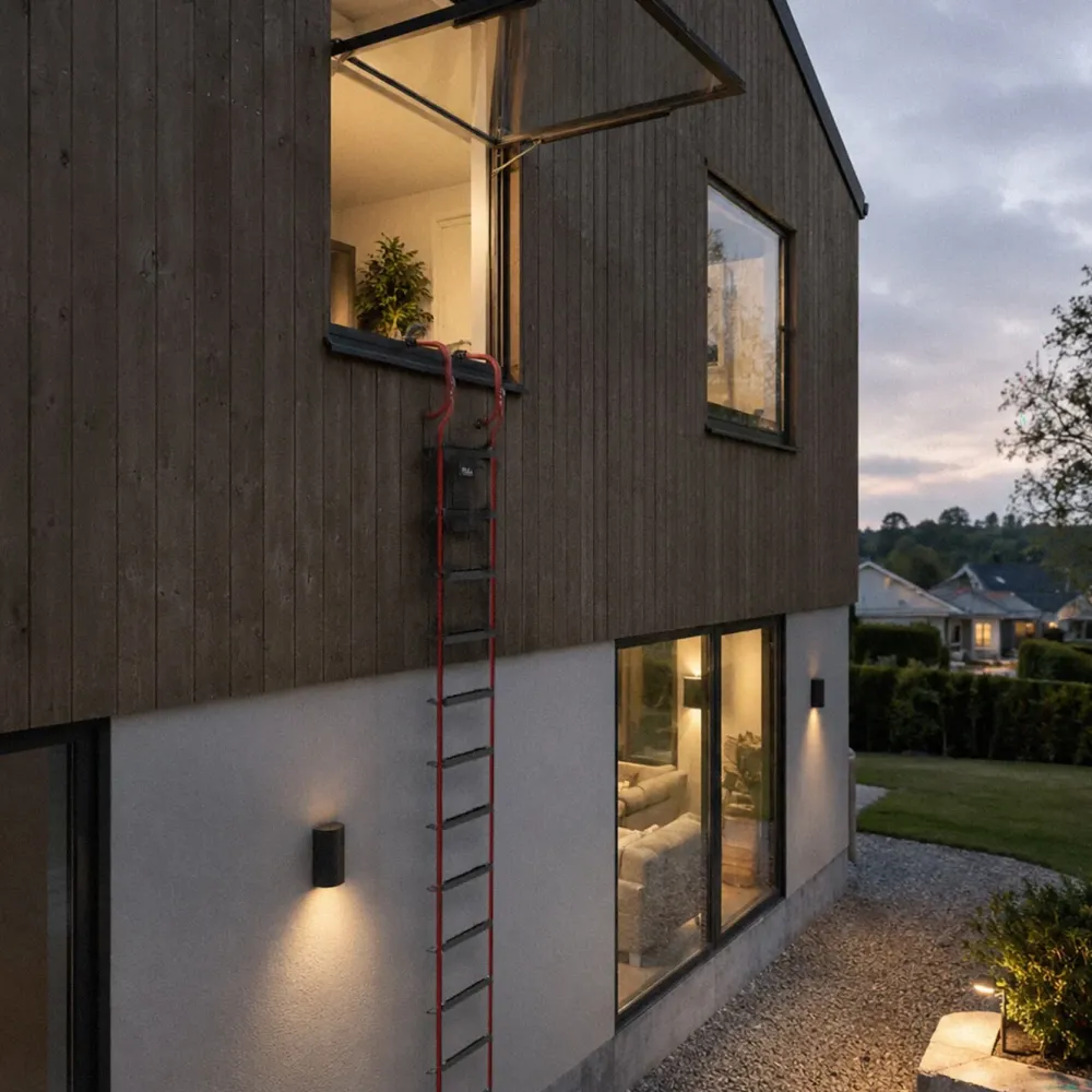 Housegard Brannvern|Sammenleggbar brannstige 4,5 m