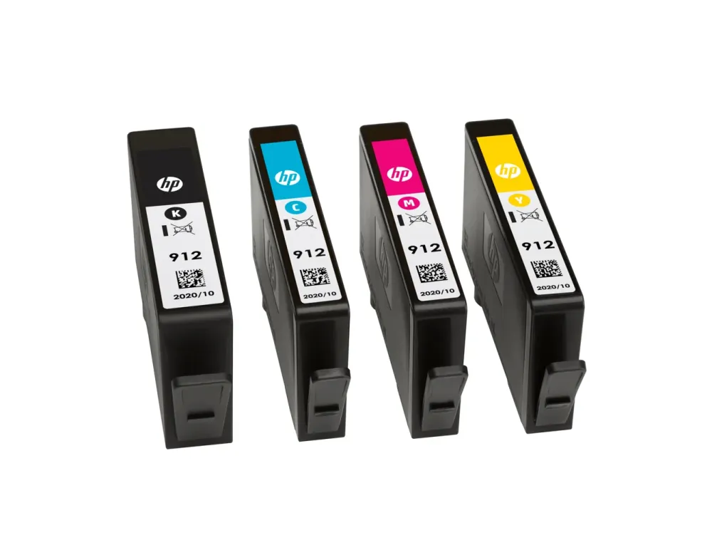 HP Skrivere Og Tilbehør|912 Blekkpatroner 4-pk.