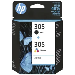 HP Skrivere Og Tilbehør|305 Blekkpatroner 2-pk.