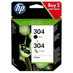 HP Skrivere Og Tilbehør|304 Blekkpatroner 2-pk.