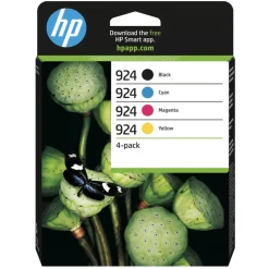 HP Skrivere Og Tilbehør|924 Blekkpatroner 4-pk.