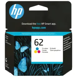 HP Skrivere Og Tilbehør|62 blekkpatron, flere farger