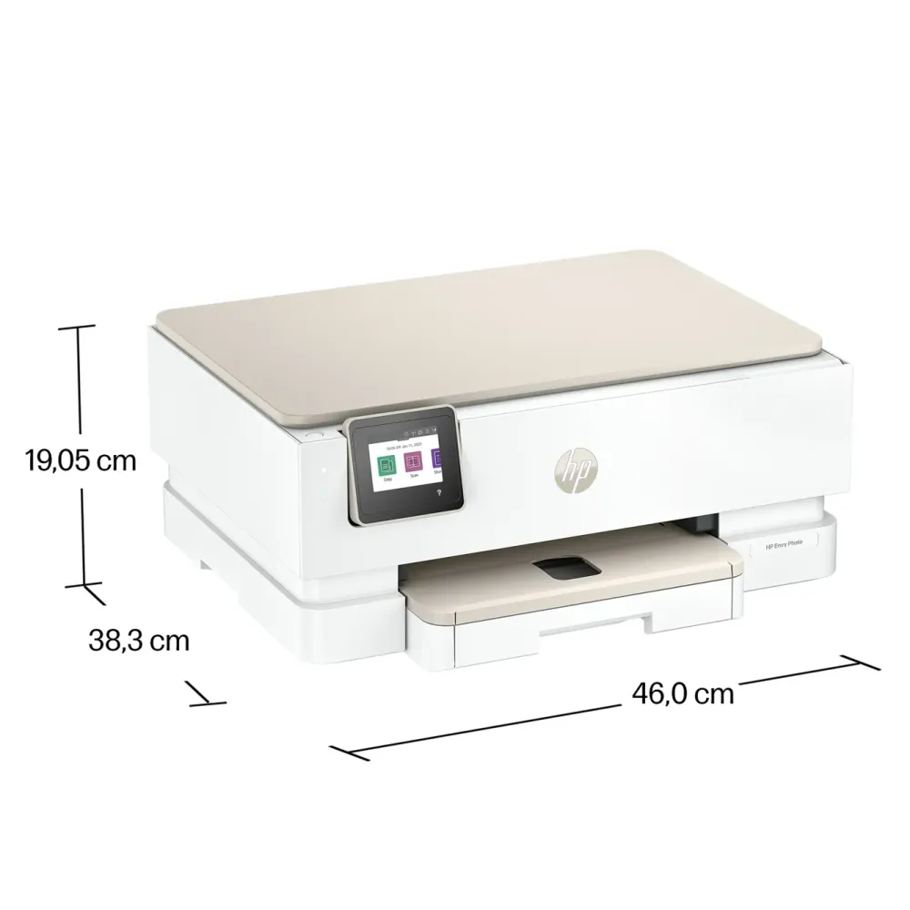 HP Skrivere Og Tilbehør|Envy Photo 7230 alt-i-ett-skriver Hvit