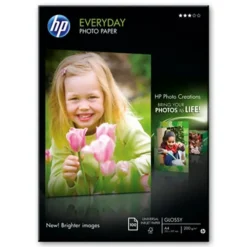 HP Skrivere Og Tilbehør|Everyday fotopapir A4 100-pk.