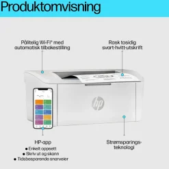 HP Kalkulator|Makuleringsmaskiner|LaserJet M110w Laserskriver