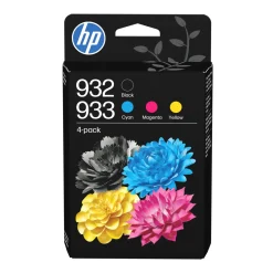 HP Skrivere Og Tilbehør|932 og 933 Blekkpatroner 4-pk.