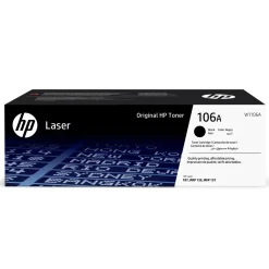 HP Skrivere Og Tilbehør|Toner 106A - Svart