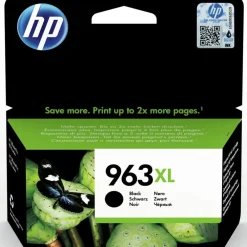 HP Skrivere Og Tilbehør|963XL Blekkpatron - Svart