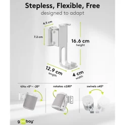 Kjell Høyttaler|Stemmeassistenter|Høyttalerfeste for Sonos One og One SL