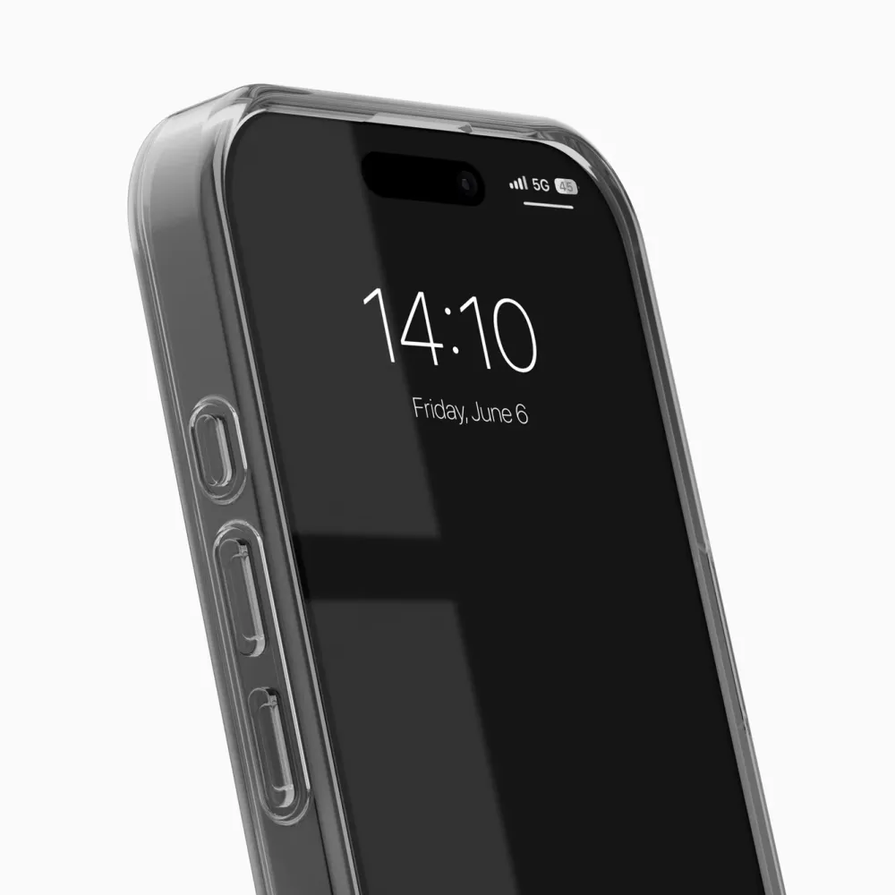 IDEAL OF SWEDEN Iphone-Tilbehør|Clear MagSafe Case – mobildeksel til iPhone 16 Pro Tinted Black