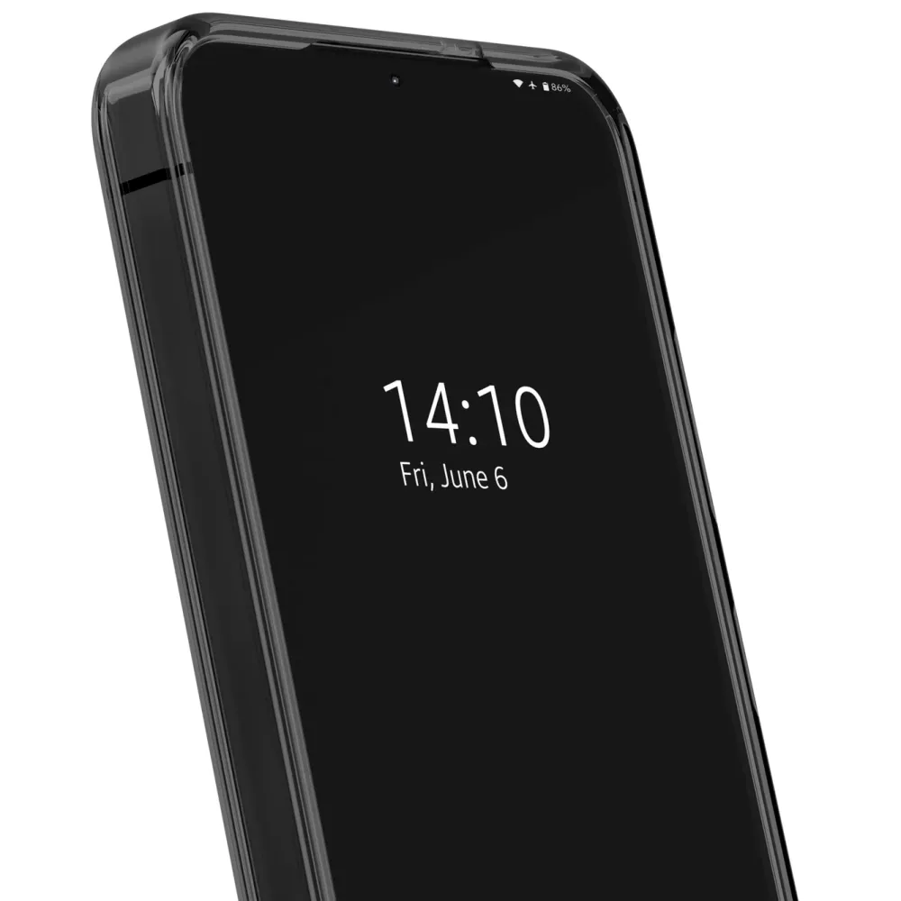 IDEAL OF SWEDEN Mobildeksler & Etui|Clear MagSafe Case – mobildeksel til Galaxy S24/S25 Tinted Black