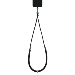 IDEAL OF SWEDEN Mobildeksler & Etui|Cord Phone Strap – justerbar mobilreim Svart