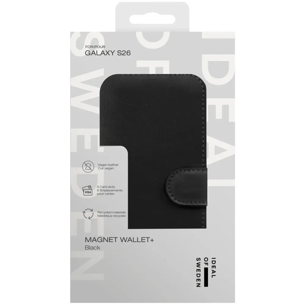 IDEAL OF SWEDEN Mobildeksler & Etui|Magnet Wallet+ - lommebokdeksel til Galaxy S26