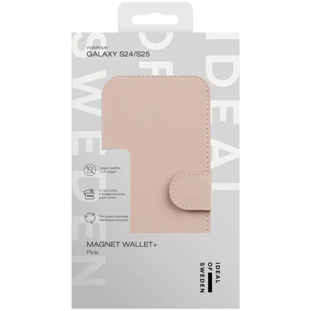 IDEAL OF SWEDEN Mobildeksler & Etui|Magnet Wallet+ - lommebokdeksel til Galaxy S25